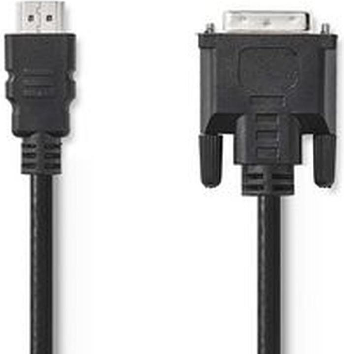 Actual product image Nedis Cable HDMI-DVI connector HDMI I - DVI-D connector 24+1 P (3 m)
