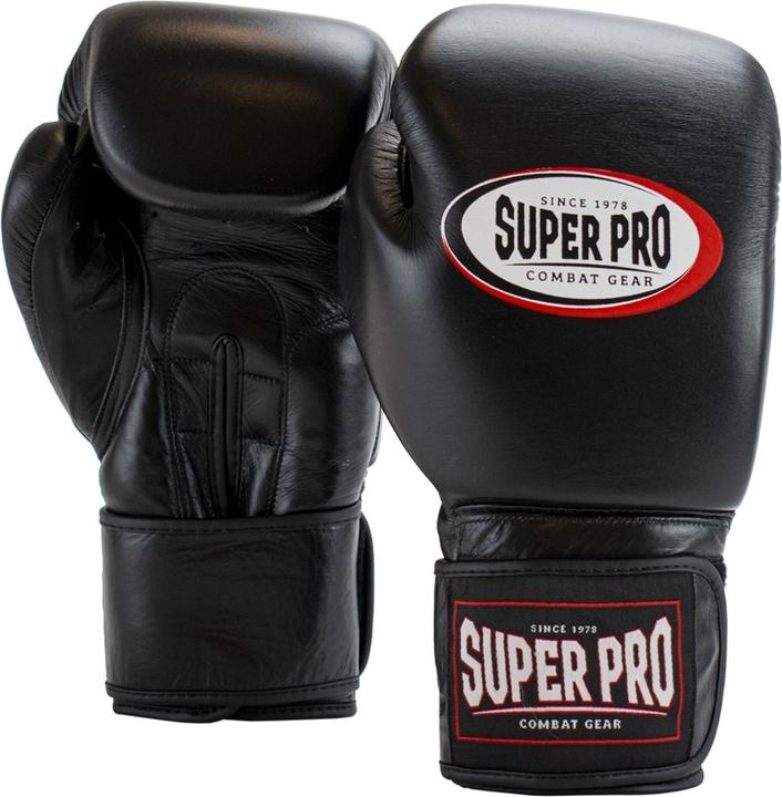 Super Pro Thai-Pro Leather (Thai) Boxing Gloves (12 OZ)