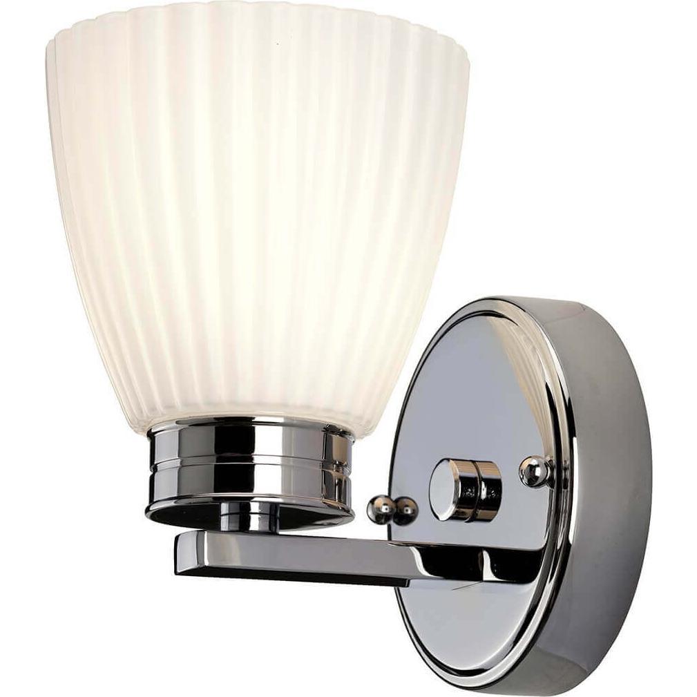 Thumbnail - Elstead Lighting, Wandleuchte + Deckenleuchte, Wallingford LED Wandleuchte G9 Poliertes Chrom IP44 (320 lm, G9)