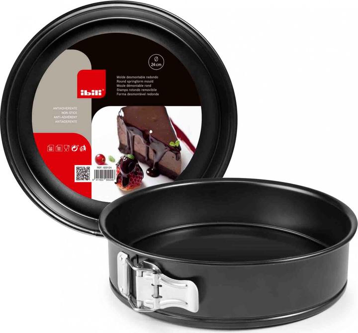 Ibili Springform 18 x 6 cm Perfekt für Kuchen und Desserts (18 cm)