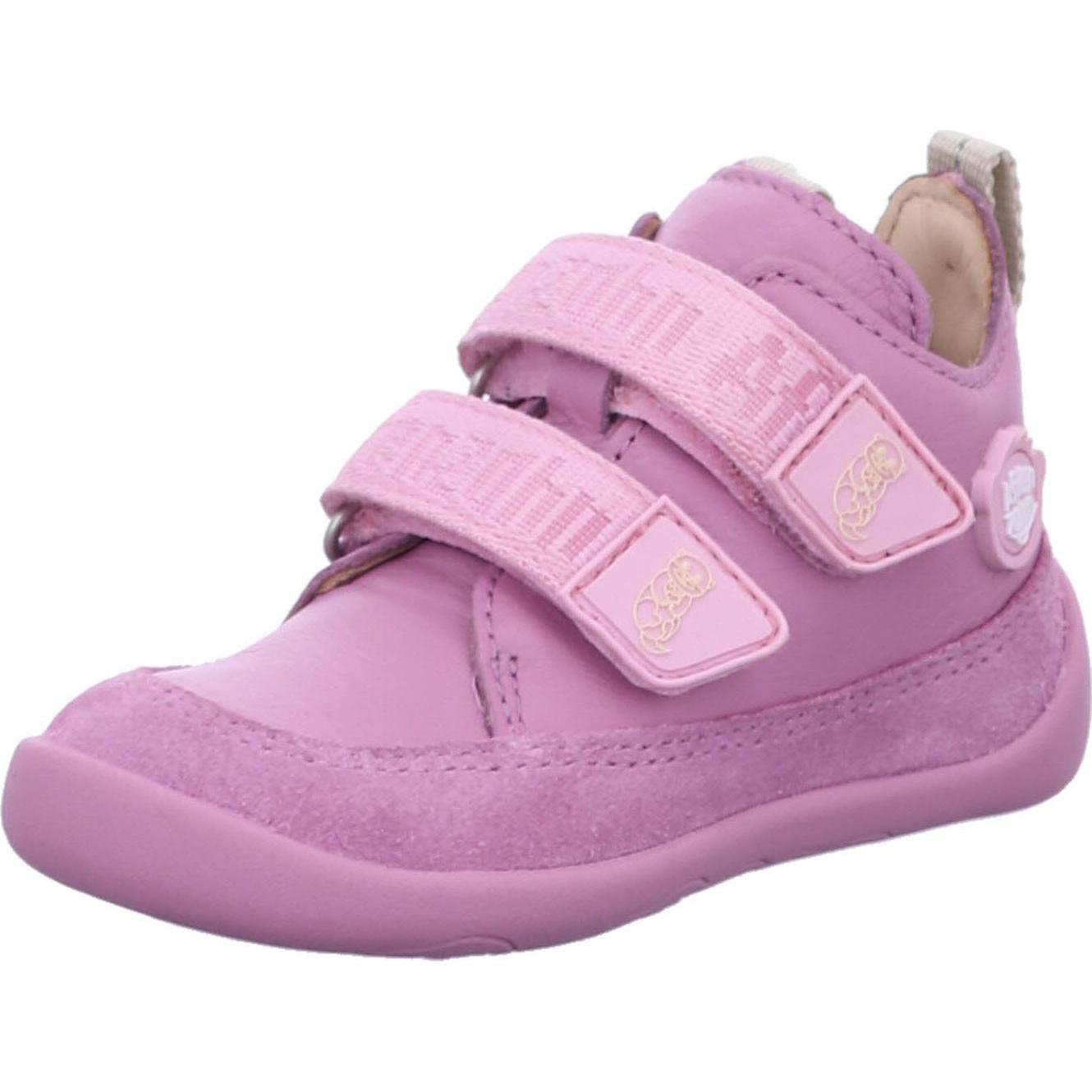 Affenzahn, Unisex, Scarpe bebè, Kid's BarfuÃŸschuh Leder Buddy, Viola, Rosso, (23)