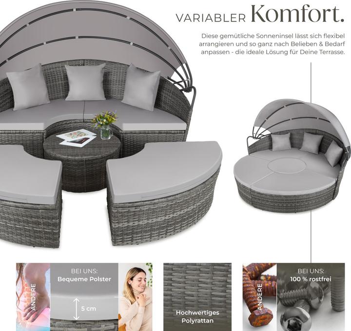 Produktbild tectake Santorin