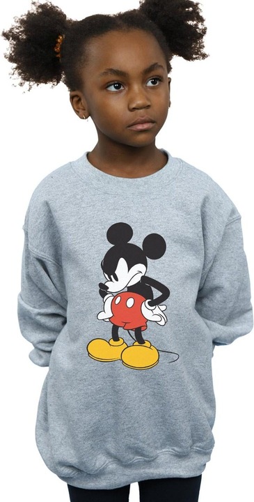 Immagine prodotto Disney Mickey Mouse Angry Look Down Felpa Ragazze (128)