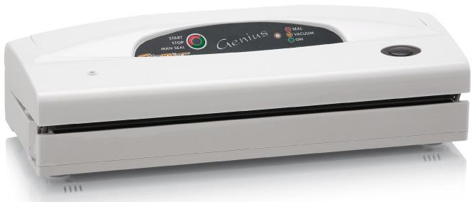 Produktbild Magic Vac FlaemNuova Genius Basic Vakuumiergerät Weiss 800 mbar