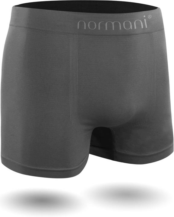 Actual product image Normani 6 Piece Microfiber Nylon Men's Boxer Shorts (S/M, pack of 6)