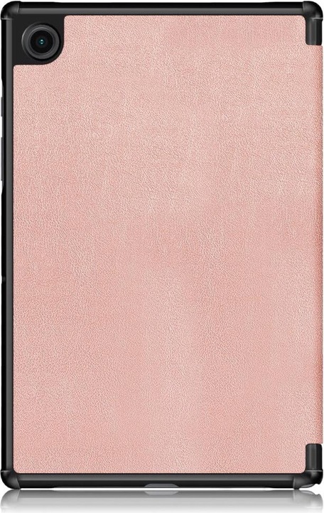 Actual product image Cover-Discount Galaxy Tab A7 Lite - Tri-fold Smart Case rose gold (Galaxy Tab A7 Lite)
