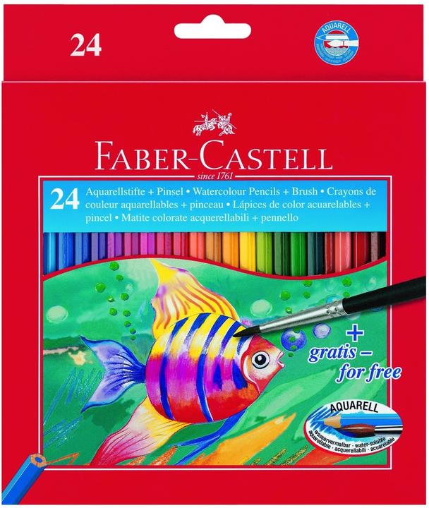 Immagine prodotto Faber-Castell Matite acquerello classiche (Multicolore, 24 x)