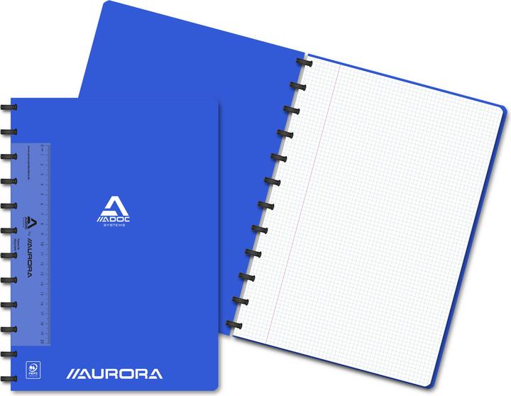 Produktbild Adoc Pap-Ex - Rainbow (A4, Kariert, Harter Einband)