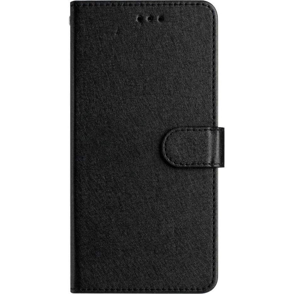 Cover-Discount Galaxy A35 - Silk Texture Etui Hülle schwarz (Samsung Galaxy A35), Smartphone Hülle, Schwarz