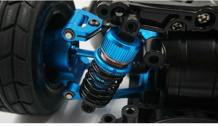 Image du produit Yeah Racing Rapid Performance Kit de conversion bleu, TT-01E