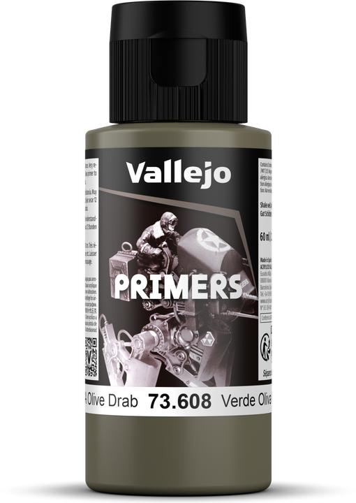 Actual product image Vallejo Surface Primer - U.S. Olive Drab (73.608)