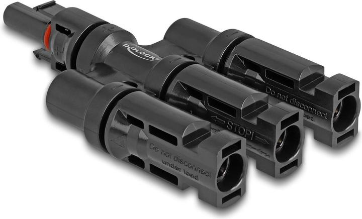 Productafbeelding Delock DL4 Zonneconnector 1x contactdoos naar 3x stekker, IP67 (Zonnestekker)