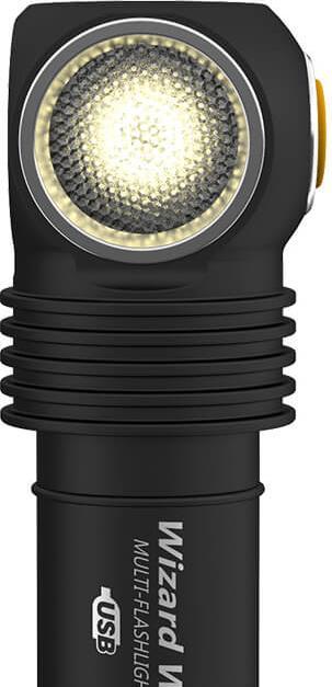 Produktbild ArmyTek Wizard C2 WR Magnet USB Multifunktionslampe white & red (1100 lm)