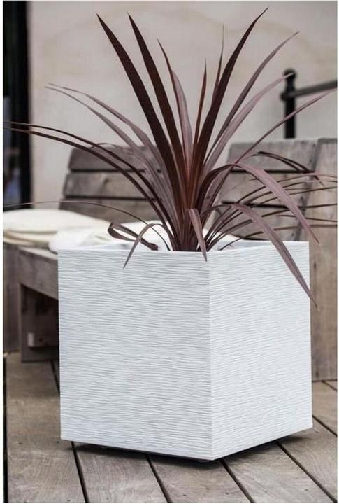 Produktbild EDA Blumentopf Graphit karriert 39 x 39 x 43 cm (39 x 39 x 43 cm)