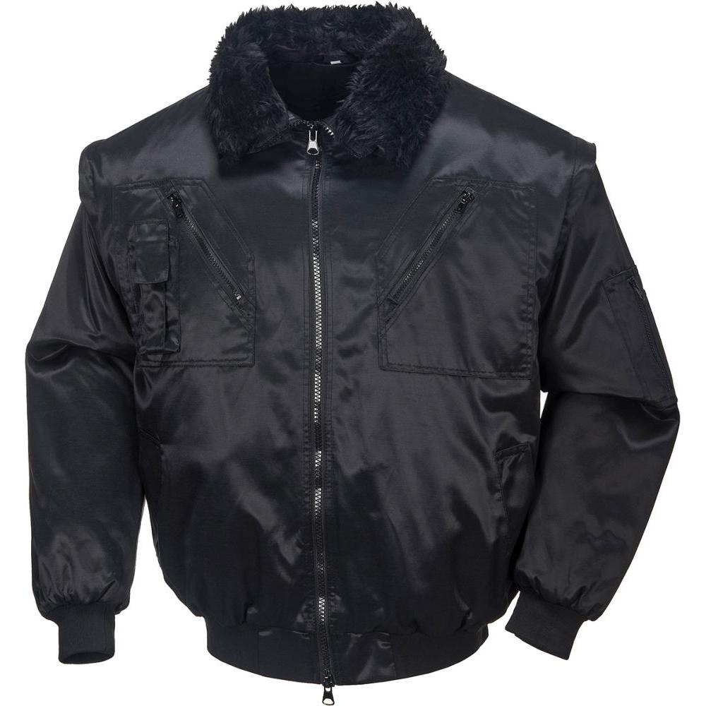 Magni, Arbeitsjacke, FORTIS Pilotenjacke Achim schw, Gr. 2XL (XXL)