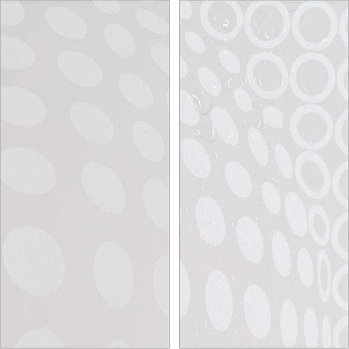 Actual product image Relaxdays Shower roller blind