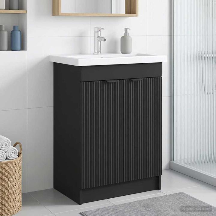 Produktbild vidaXL Badezimmerschrank (37.50 x 56 x 81 cm)