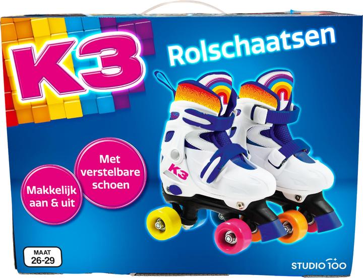 Produktbild K3 Rollschuhe - Grösse 26-29 (26, 27, 28, 29)