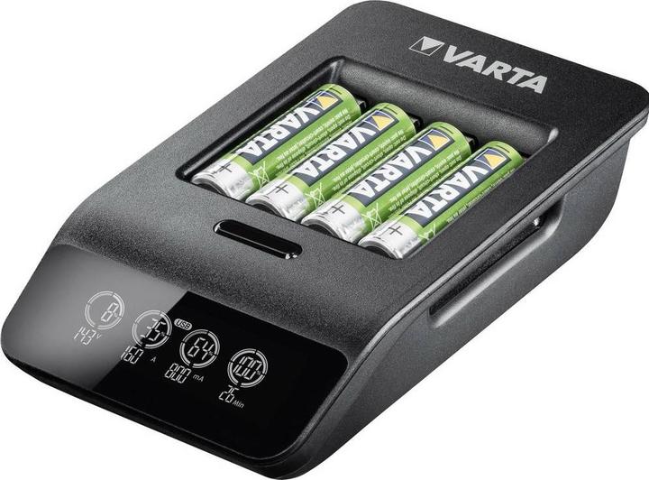 Actual product image Varta LCD Smart Charger+ (1 pcs., AA, 2100 mAh, Battery + charger)