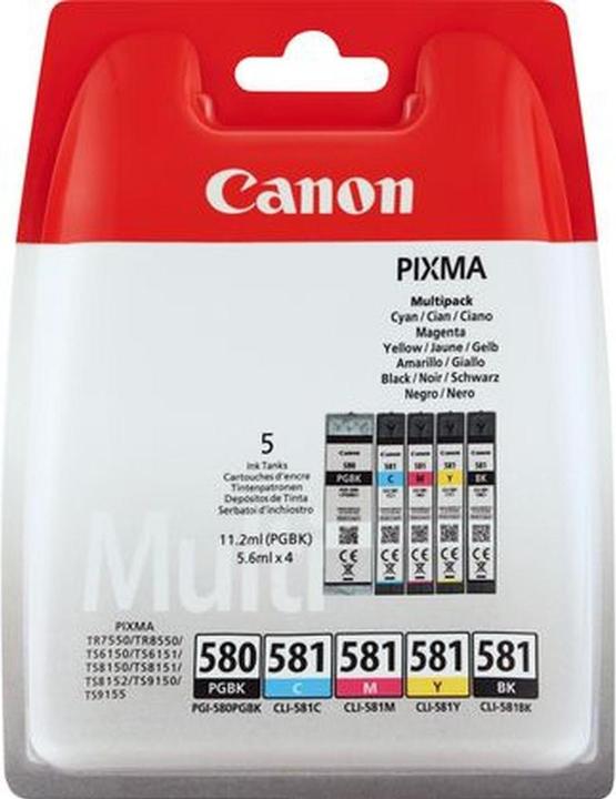 Canon PGI-580XL / CLI-581 (M, C, Y, FC)