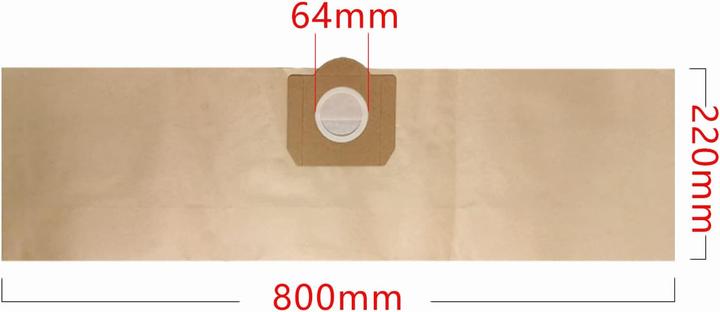 Actual product image Styleshop777 Staubsaugerbeutel 6.959-130.0 für Kärcher Mehrzwecksauger und Waschsauger WD 3 (15 x)
