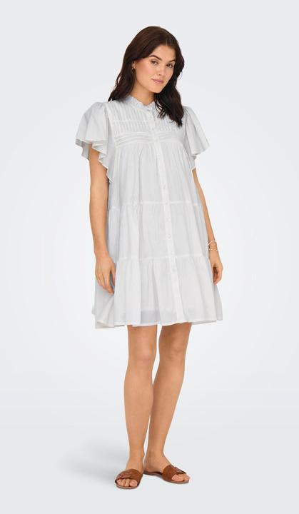 Produktbild JdY Locker geschnitten Hemdkragen Puffärmel Kurzes Kleid Kleid (XS)