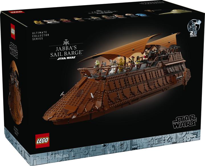 Productafbeelding LEGO Jabba's zeilschip (LEGO Star Wars, LEGO Zeldzame Sets)