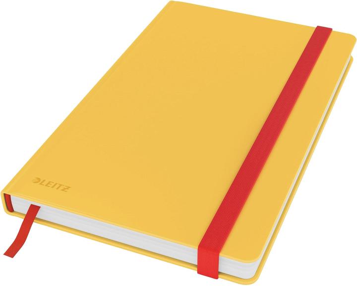 Leitz Carnet de notes Cosy 14.8 x 21 cm, quadrillé, jaune (A5, Quadrillé, Couverture rigide)