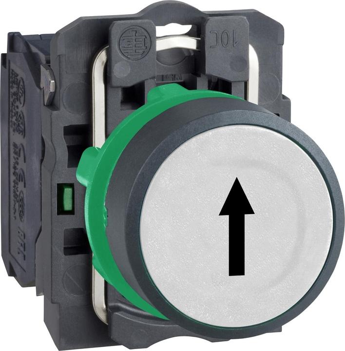 Image du produit Schneider Electric Pushbutton 22mm blanc 1NO Up Arrow