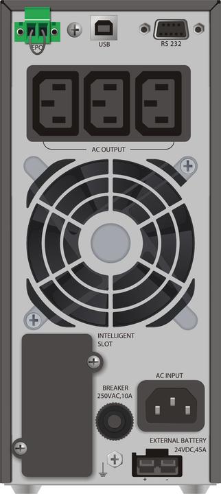 Actual product image Powerwalker VFI 1000 TGS 1000VA / 900W Online UPS Tower Double Converter SNMP Slot HID WITHOUT BATTERY (1000 VA, 900 W, Online double converter UPS)