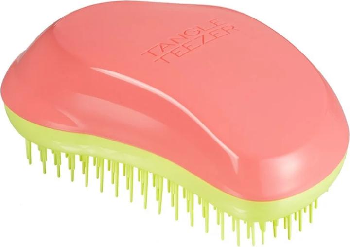 Immagine prodotto Tangle Teezer Spazzola districante originale con setole in plastica Rosa Salmone e Giallo Hyper