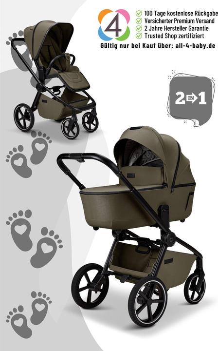 Actual product image Moon Resea 2.0 Kombikinderwagen (0 Months - 4 years)