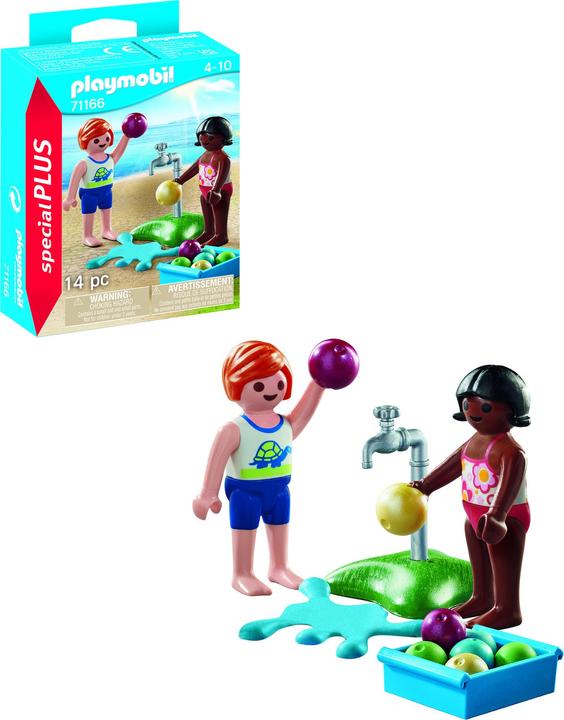 Produktbild Playmobil Kinder mit Wasserballons (71166, Playmobil Special Plus)