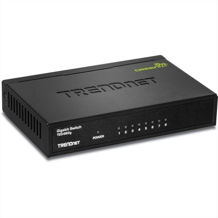 Produktbild Trendnet Switch 8 Port Gbit Desktop Metall (8 Ports)