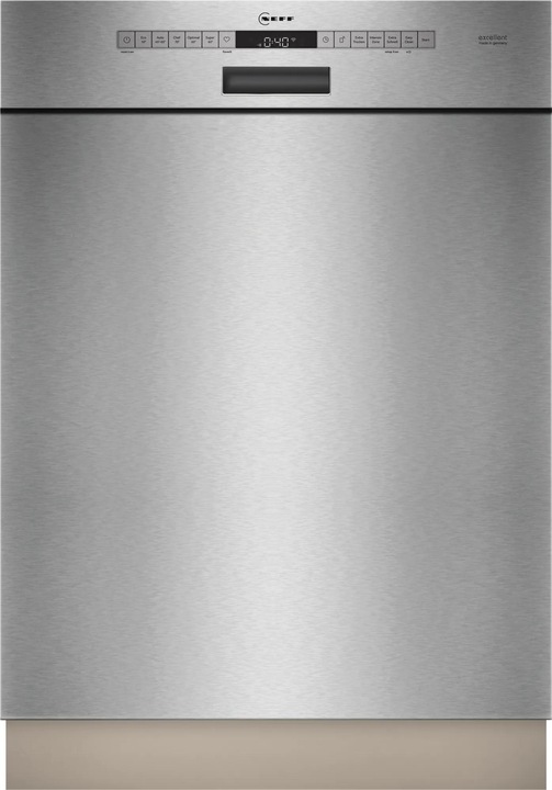 Produktbild Neff N 50, Unterbau-Geschirrspüler, 60 cm, Gebürsteter Stahl, S125EBS03D, ID S125EBS03D