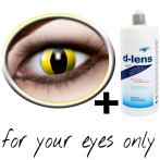 Actual product image Bach Optic Contact lenses yellow (Yellow)