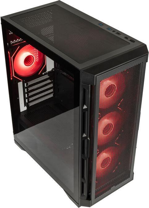 Immagine prodotto GSI SmartAssembly ARGB Mesh Micro-ATX Case - 650W Bronze (mATX)