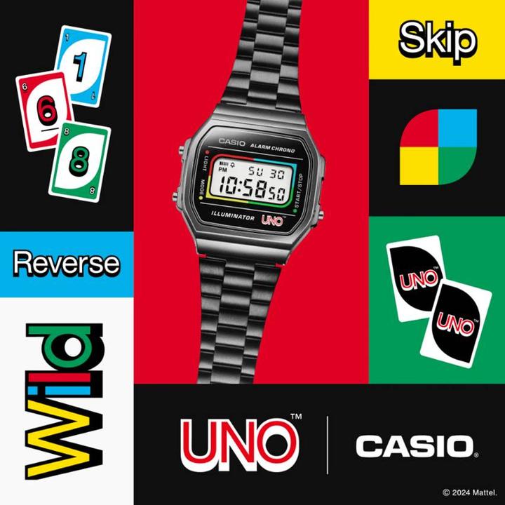 Produktbild Casio Vintage Uno - A168WEUC-1AER (Digitaluhr, 36.30 mm)
