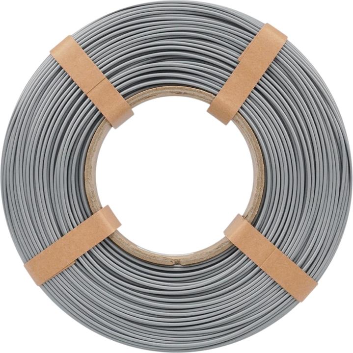 Produktbild eSUN PLA+ Silber Refill Filament 1.75mm 1Kg (PLA+, 1.75 mm, 1000 g, Silber)
