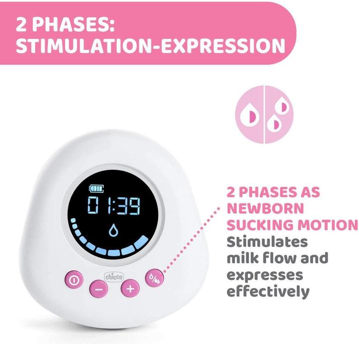 Actual product image Chicco Electric breast pump NATURALLY ME