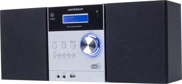 Productafbeelding MS 300-21 Stereo systeem AUX, Bluetooth®, CD, DAB+, FM, USB, accu-oplaadfunctie, Inclusief... (Bluetooth, CD Speler, 2x 5 W)