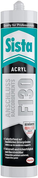 Sista F130 Peinture acrylique fabricant Blanc L40WS 300 ml (Blanc, 300 ml)