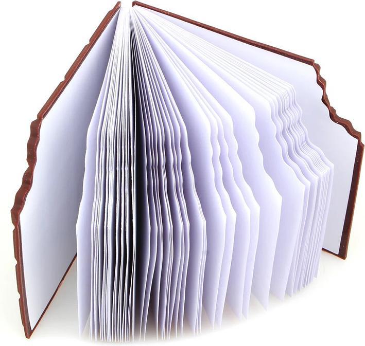 Image du produit Baispo Petit carnet tablette de chocolat (Blanc, Couverture souple)