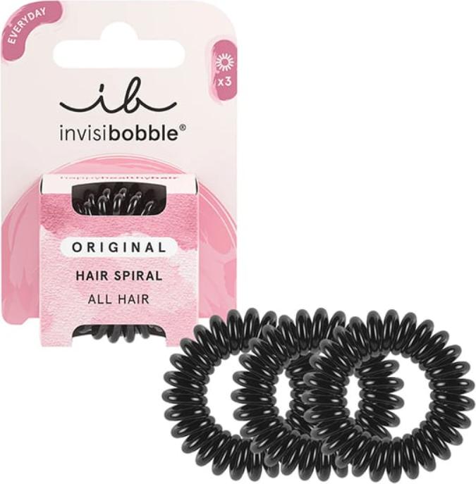 Actual product image Invisibobble Hair tie Origi tr black 3 (Hair tie)