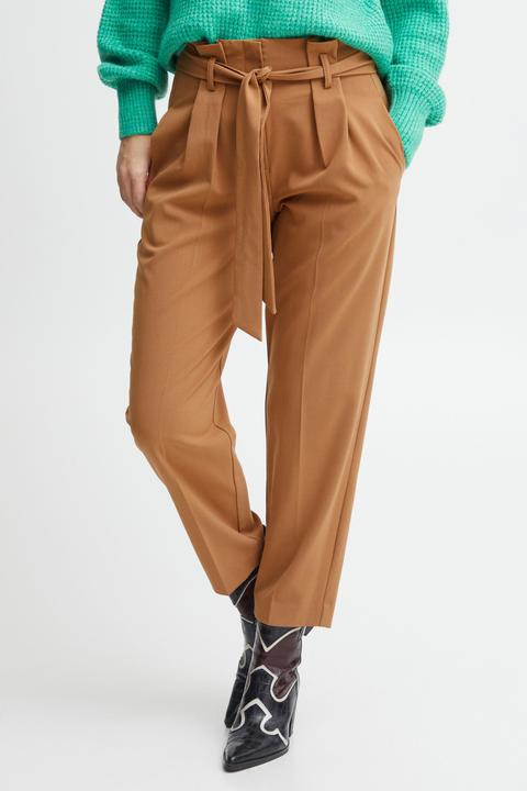Actual product image B.young BYDANTA BELT PANTS - 20812656 (44)