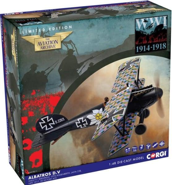 Actual product image Hornby Albatross D.V 2263/17 Otto Kissemberth, 1917