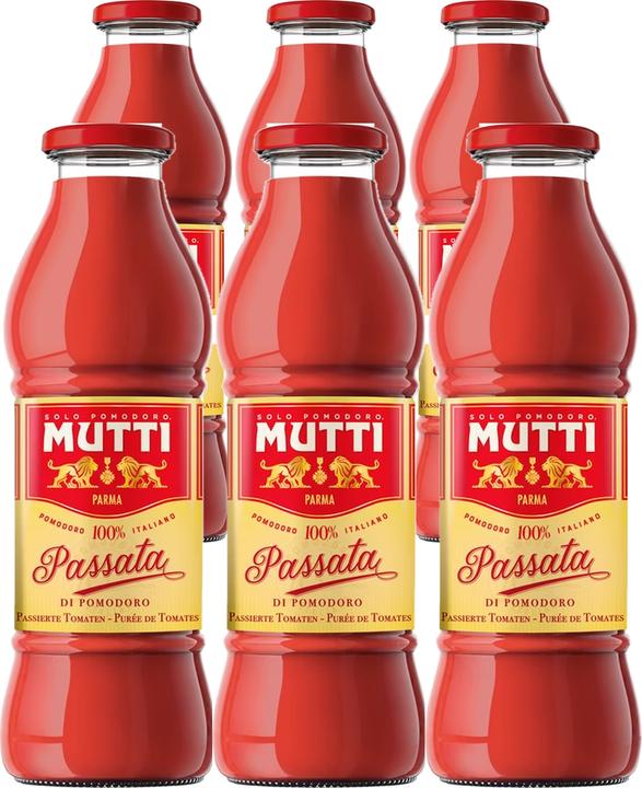 Immagine prodotto Mutti Passata di Pomodoro (4200 g, 6 pz.)
