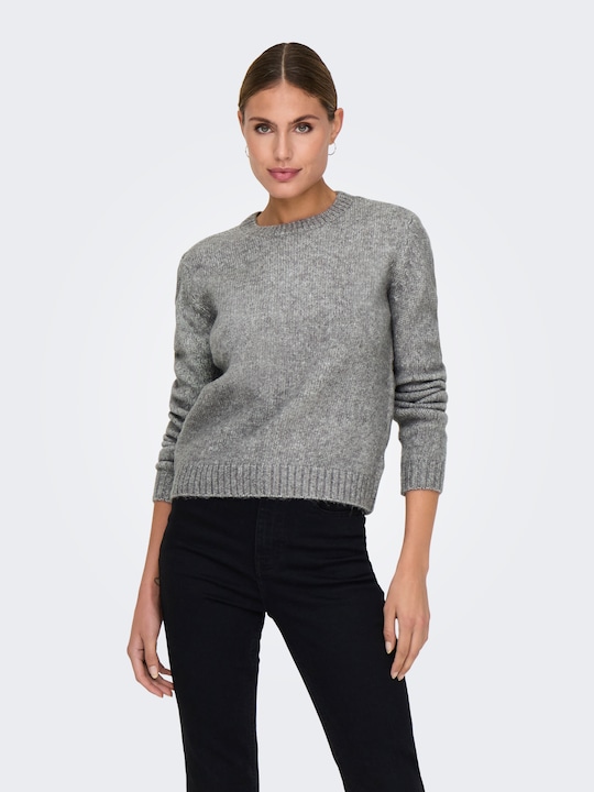 Immagine prodotto JdY Knit Fit Scollo rotondo Polsini a coste Pullover Maglione lavorato a maglia (XXL)