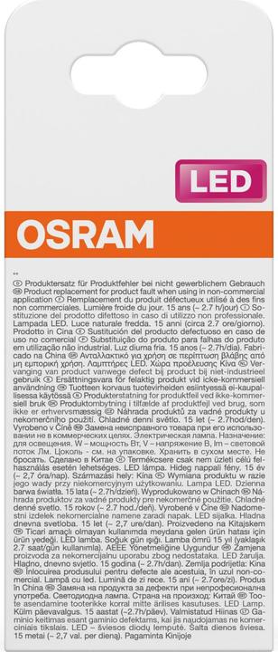Image du produit Osram LED Leuchtmittel LED Retrofit CLASSIC A 3.4W 865 Frosted E27 Kaltweiss 4099854467349 (E27, 470 lm, 6x)