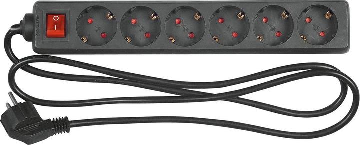Actual product image REV Table socket outlet 6-fold 1.4 m with switch (6x, CEE 7/3, 1.40 m)